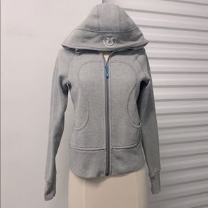 Lululemon Gray Scuba Hoodie, size 2